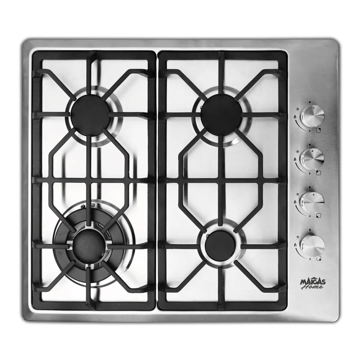 MAIGAS - Encimera a Gas 4 platos High Quality HBS4525