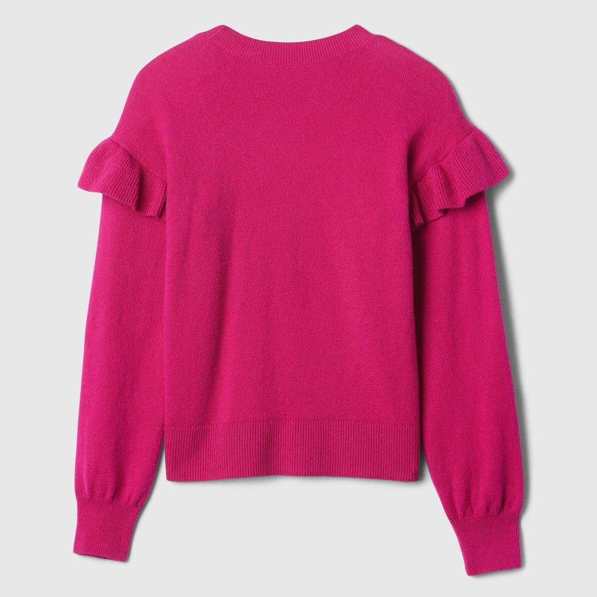 GAP - Sweater Niña Ruffle Morado