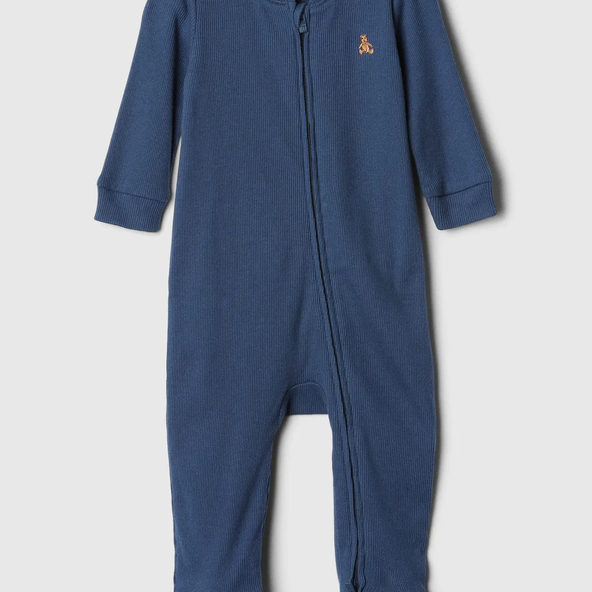 GAP - Enterito Unisex Bebé Cierre Azul