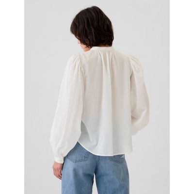 Imagen 2 del producto Camisa Mujer Lace Trim Blanco