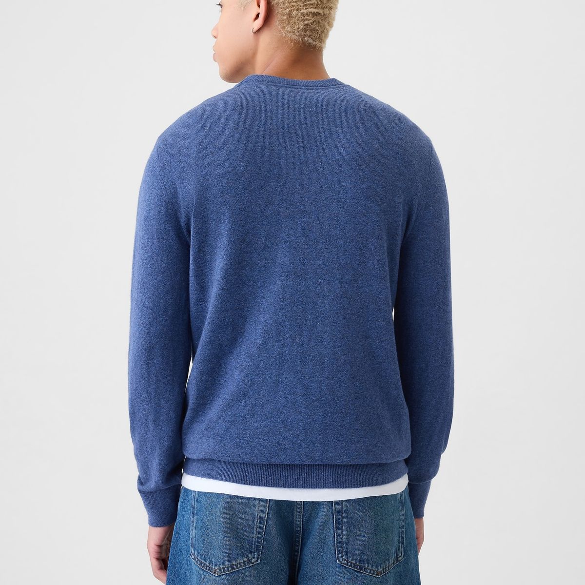 GAP - Sweater Hombre Crewneck Azul