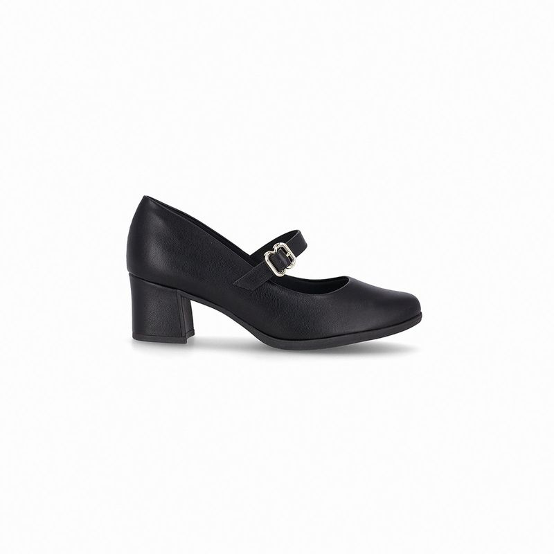 PICCADILLY - Zapato Mary Jane Mujer Negro Danubia Piccadilly