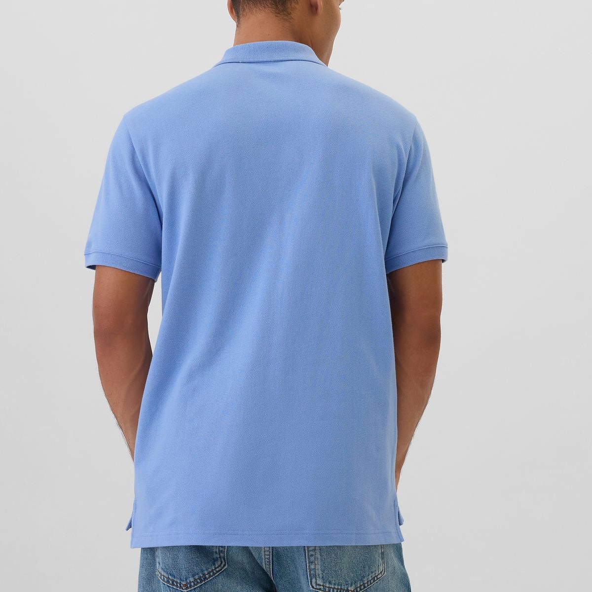 GAP - Polera Hombre Polo Azul