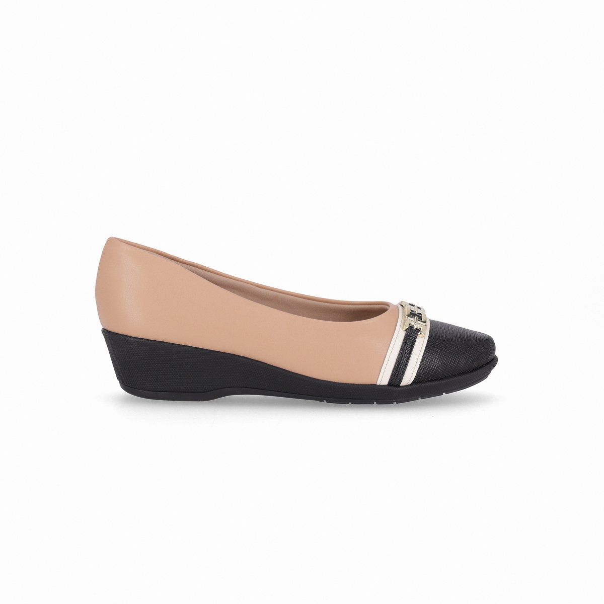 PICCADILLY - Zapato Mujer Negro/Nude Ivone 84 Piccadilly