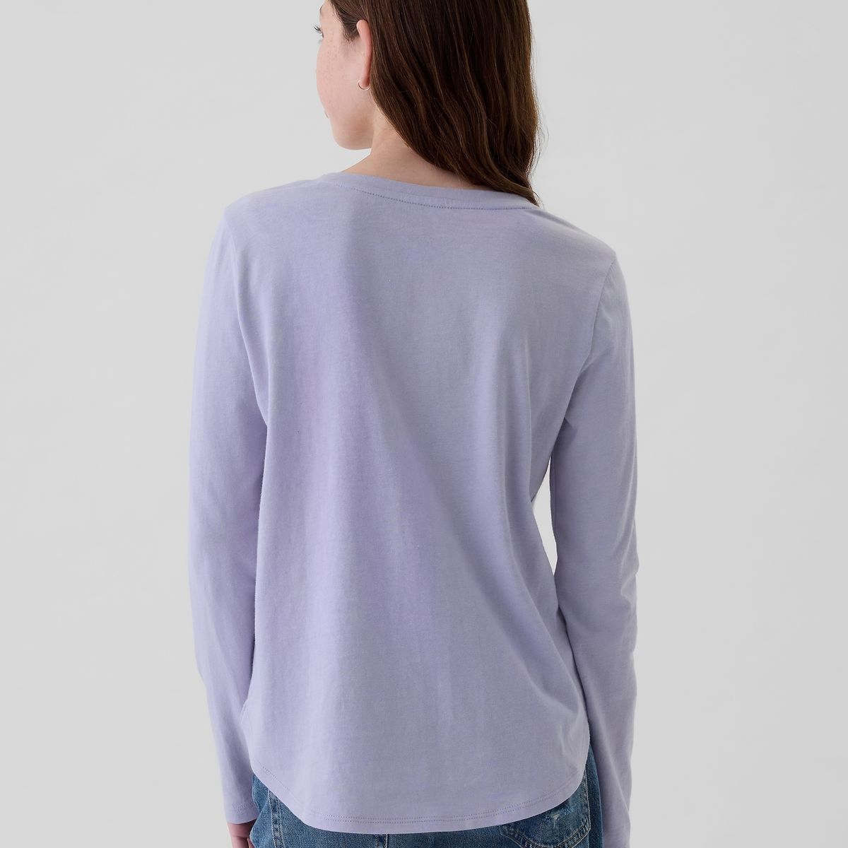 GAP - Polera Niña Flippy-Sequin Morado