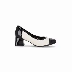 PICCADILLY - Zapato Mujer Negro/Blanco Estela