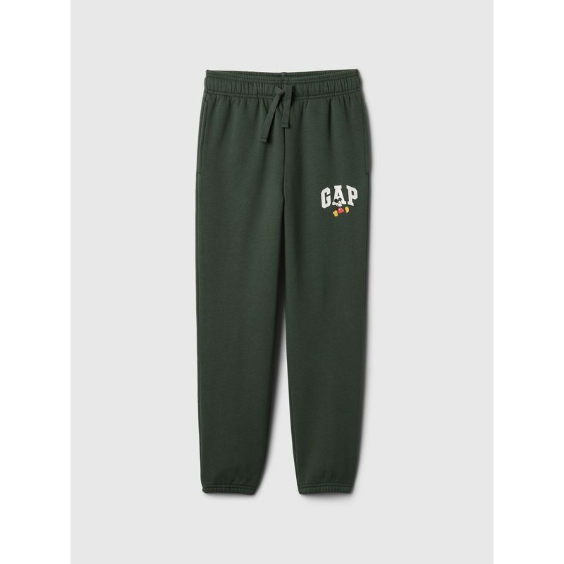 GAP - Pantalón De Buzo Niño Mickey Mouse Verde