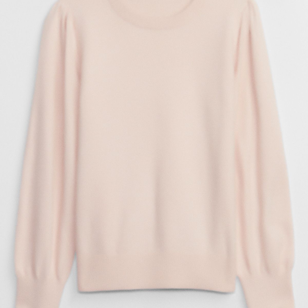 GAP - Sweater Niña Manga Puff Rosa