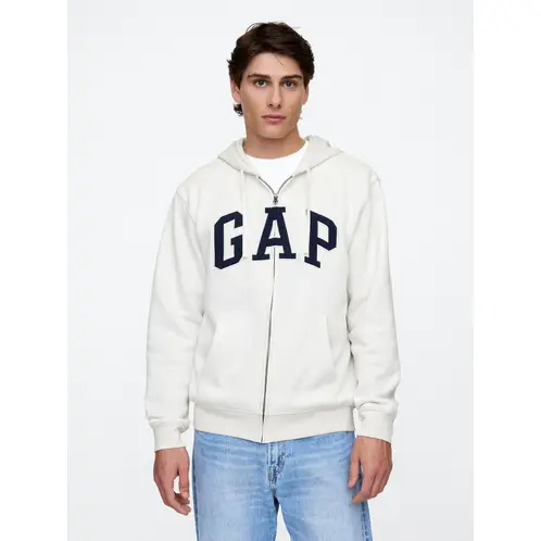 GAP - Polerón Hombre Logo Beige