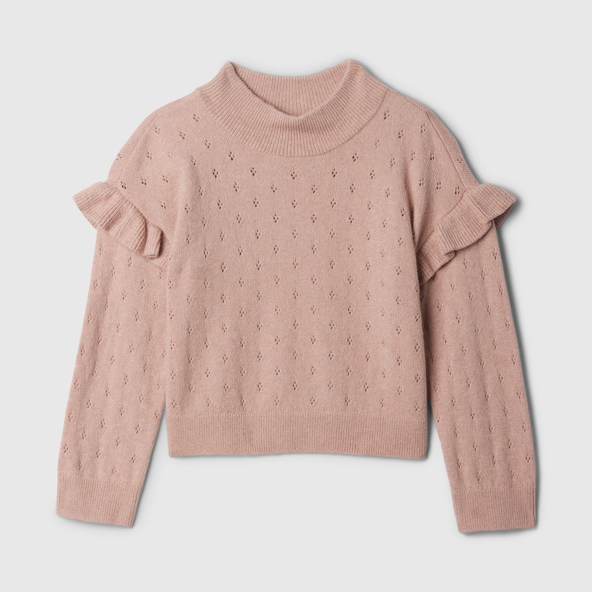 GAP - Sweater Gap Pointelle Toddler Niña Rosa