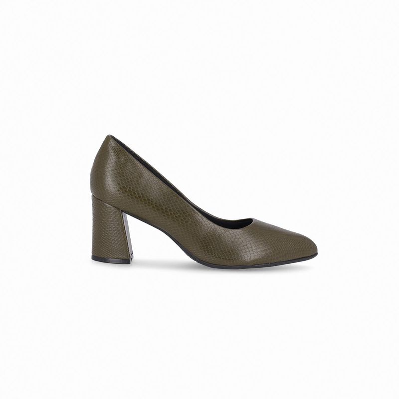 PICCADILLY - Zapato Mujer Verde Militar/Snake Luiza 442 Piccadilly