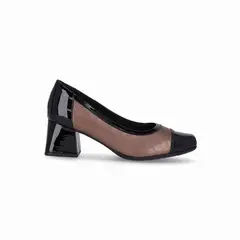 PICCADILLY - Zapato Mujer Negro/Bronce Estela
