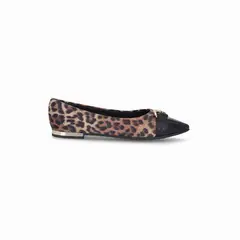 PICCADILLY - Zapato Mujer Negro/Animal Print Ana 58