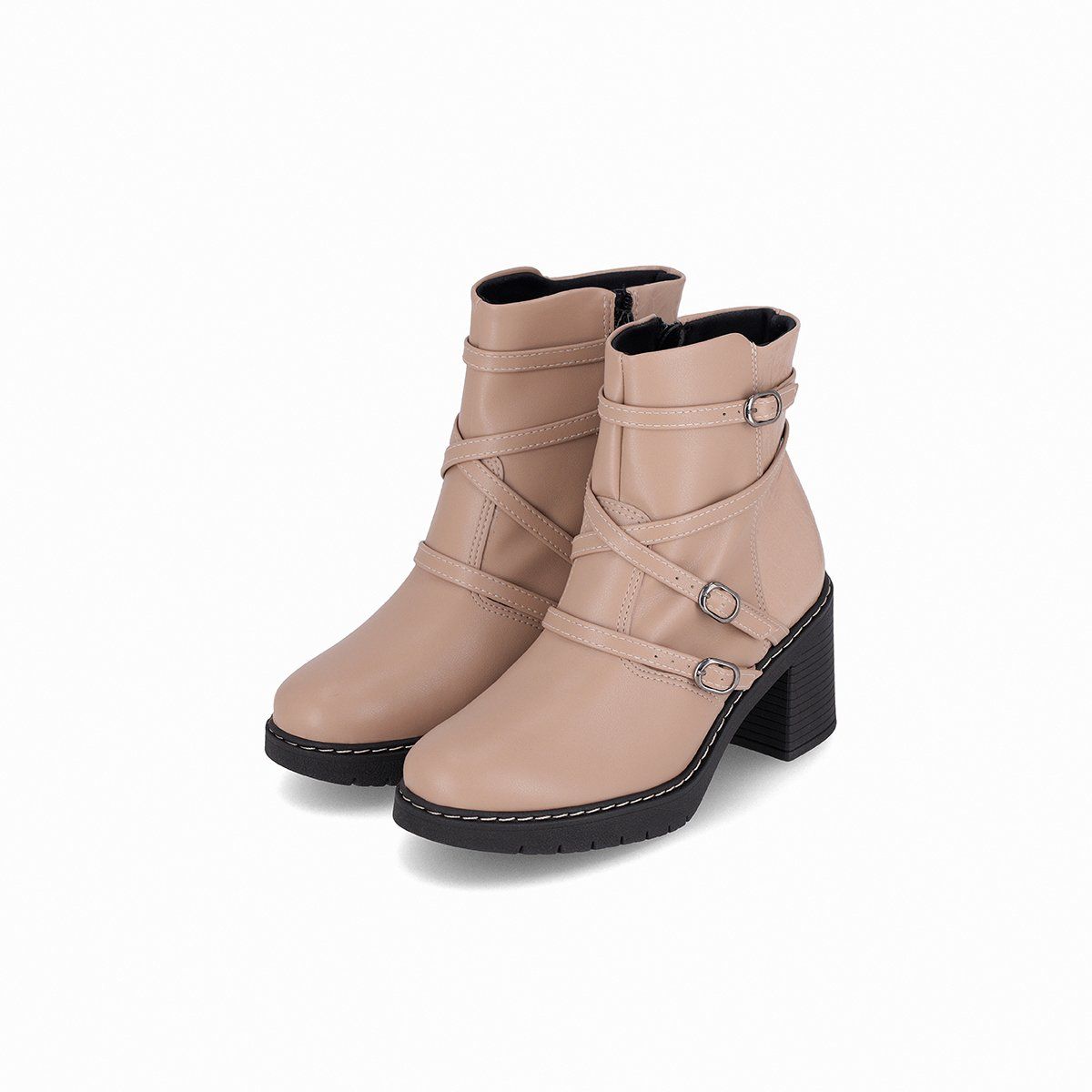 PICCADILLY - Bota Mujer Beige Denise/Hebillas Piccadilly