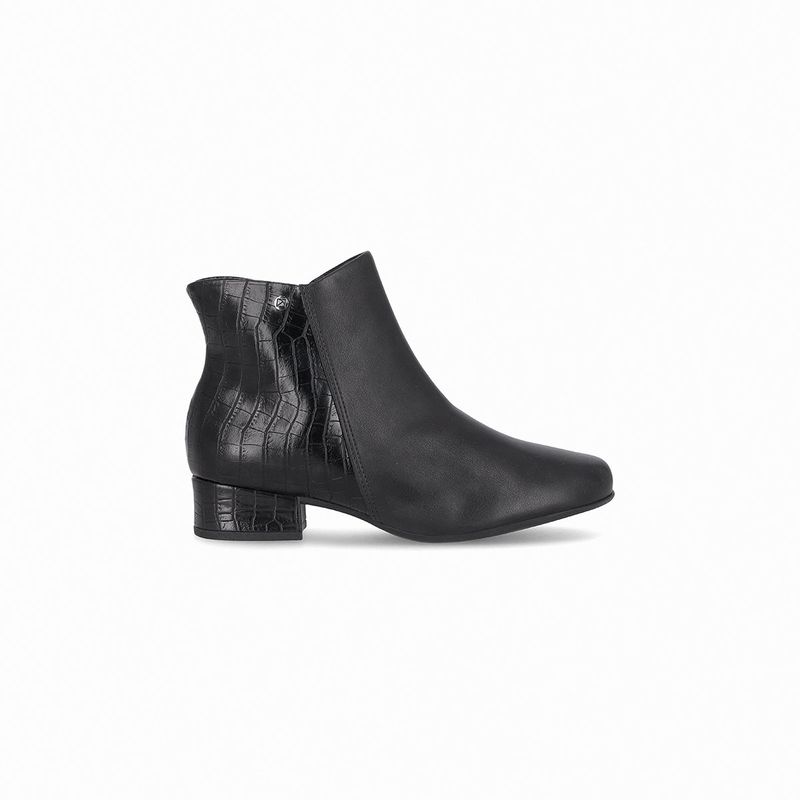 PICCADILLY - Botin Mujer Negro/Crocco 145 Piccadilly