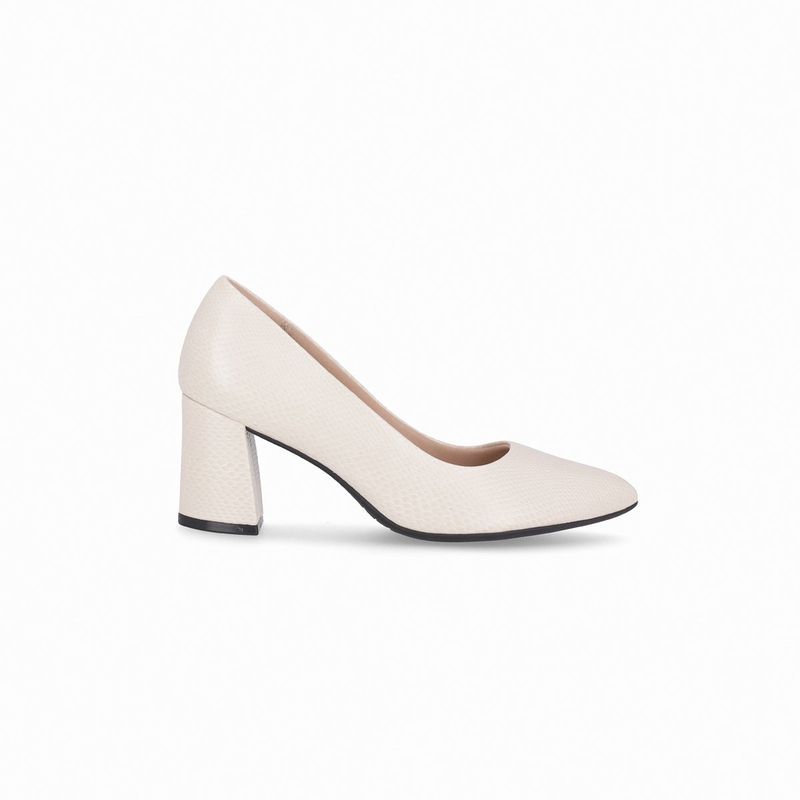PICCADILLY - Zapato Mujer Crema/Snake Luiza 442 Piccadilly