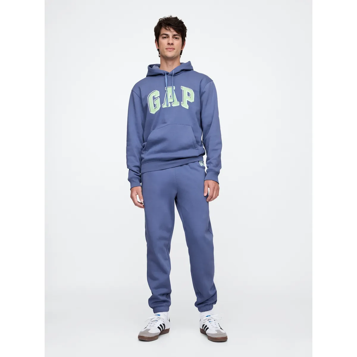 GAP - Pantalón De Buzo Hombre Logo Azul