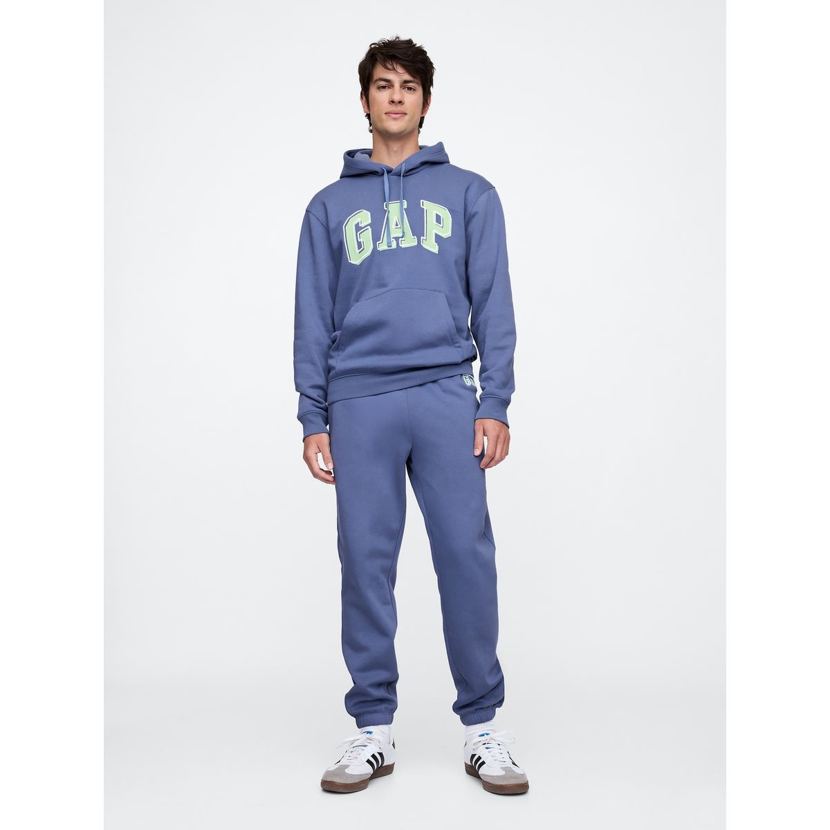 GAP - Pantalón De Buzo Hombre Logo Azul