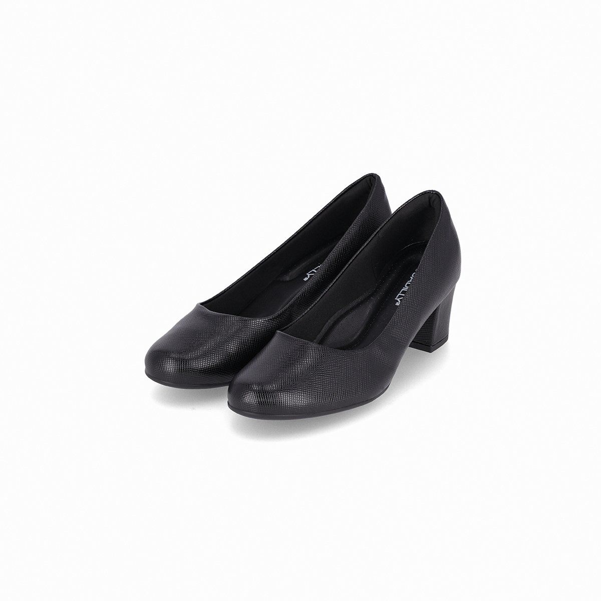 PICCADILLY - Zapato Mujer Negro Lux 02 Laura Piccadilly