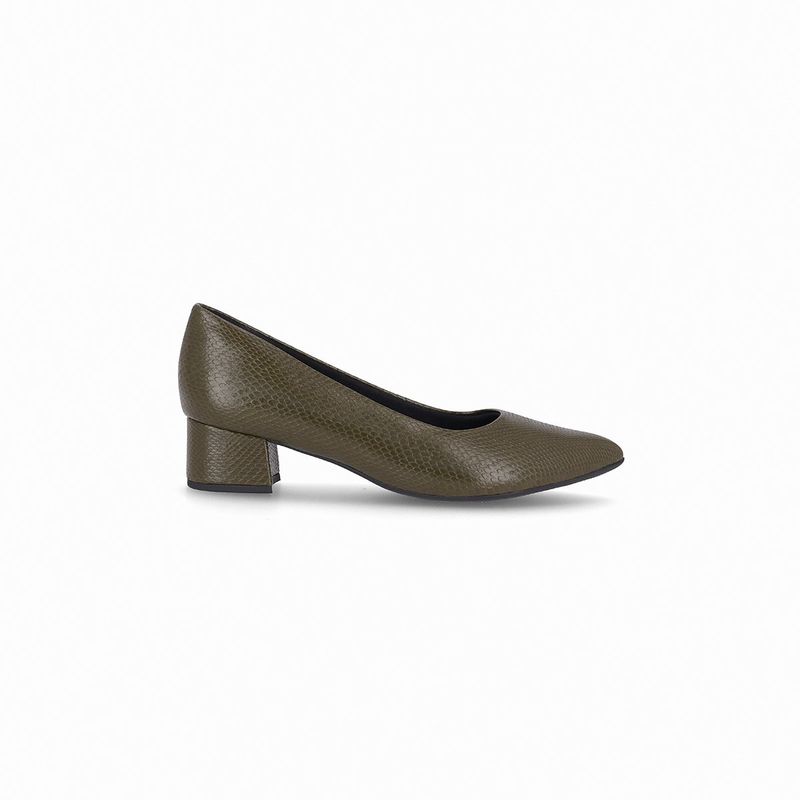 PICCADILLY - Zapato Mujer Verde Militar/Snake Taci Piccadilly