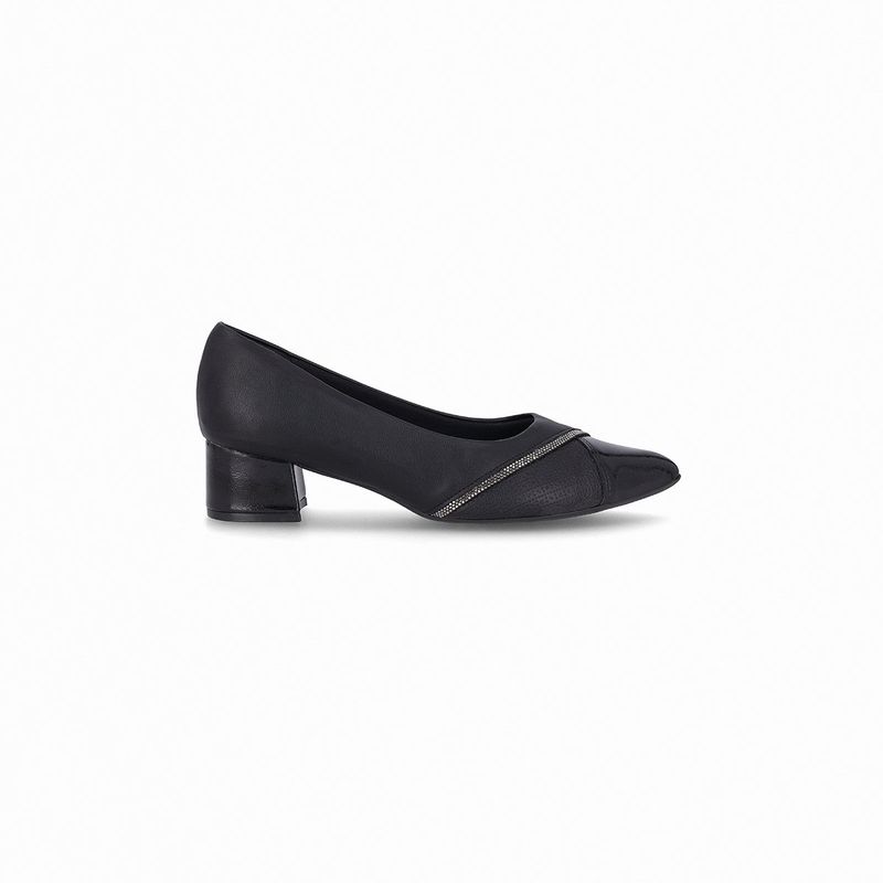 PICCADILLY - Zapato Mujer Negro/Strass Taci Piccadilly