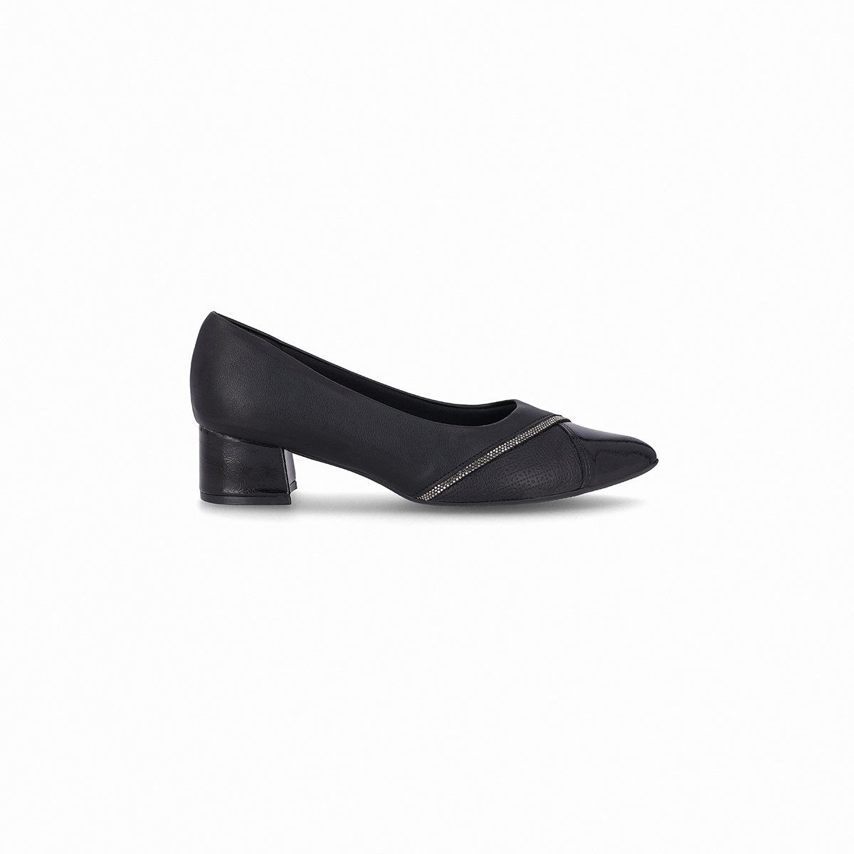 PICCADILLY - Zapato Mujer Negro/Strass Taci Piccadilly