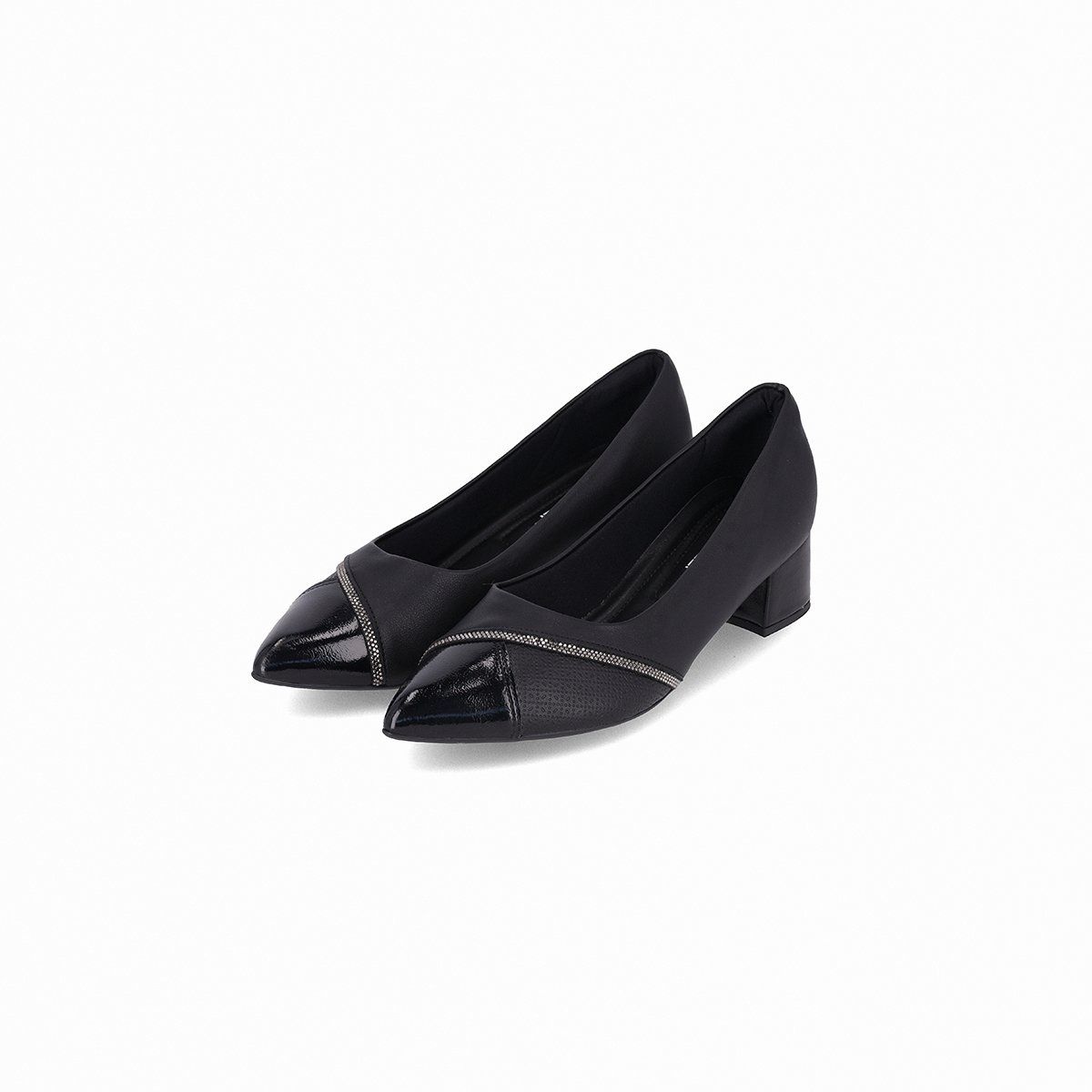 PICCADILLY - Zapato Mujer Negro/Strass Taci Piccadilly
