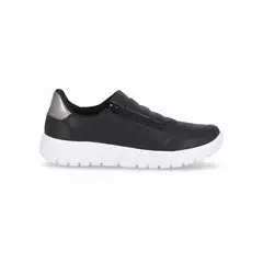 PICCADILLY - Zapatilla Mujer Negro Vicky/Cierre
