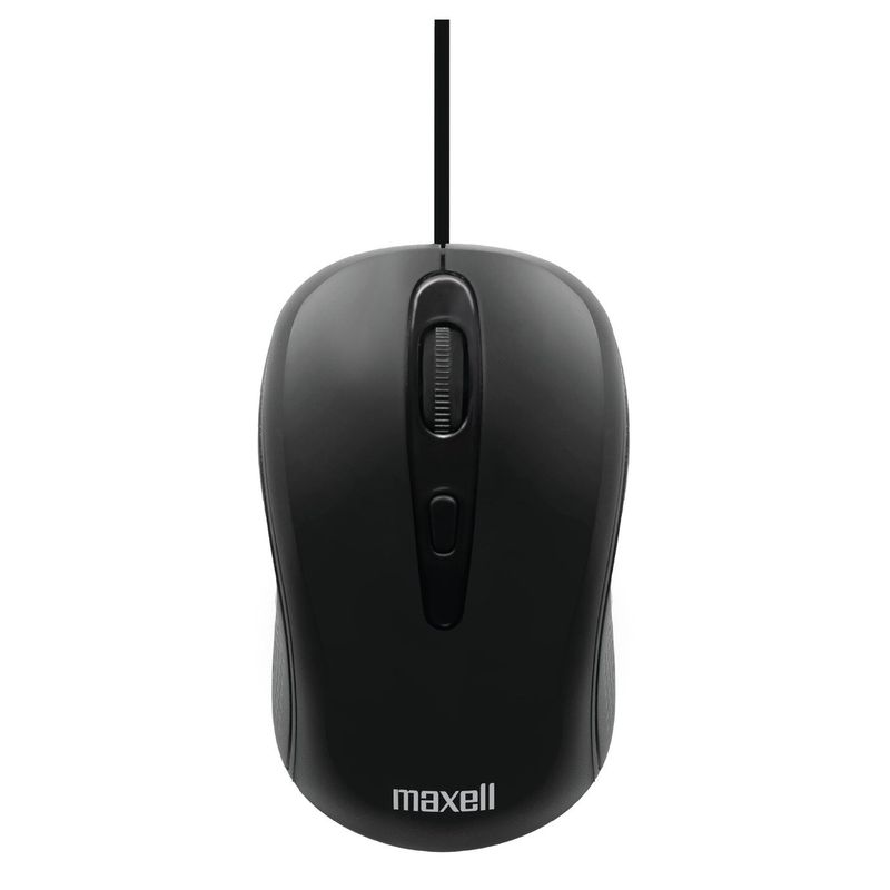MAXELL - Mouse Óptico Maxell Usb MOWR-101 3600DPI Negro