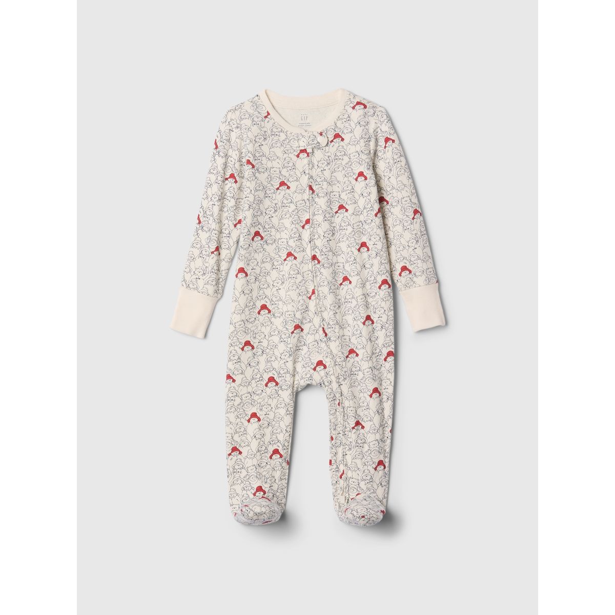 GAP - Enterito Unisex Bebé Paddington Blanco