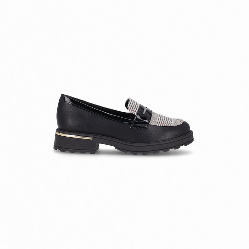 PICCADILLY - Mocasín Mujer Negro/Cuadrille Gisa Piccadilly