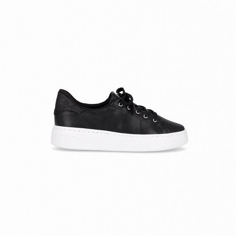 Zapatilla Urbana Mujer Negro/Glitter Beatriz