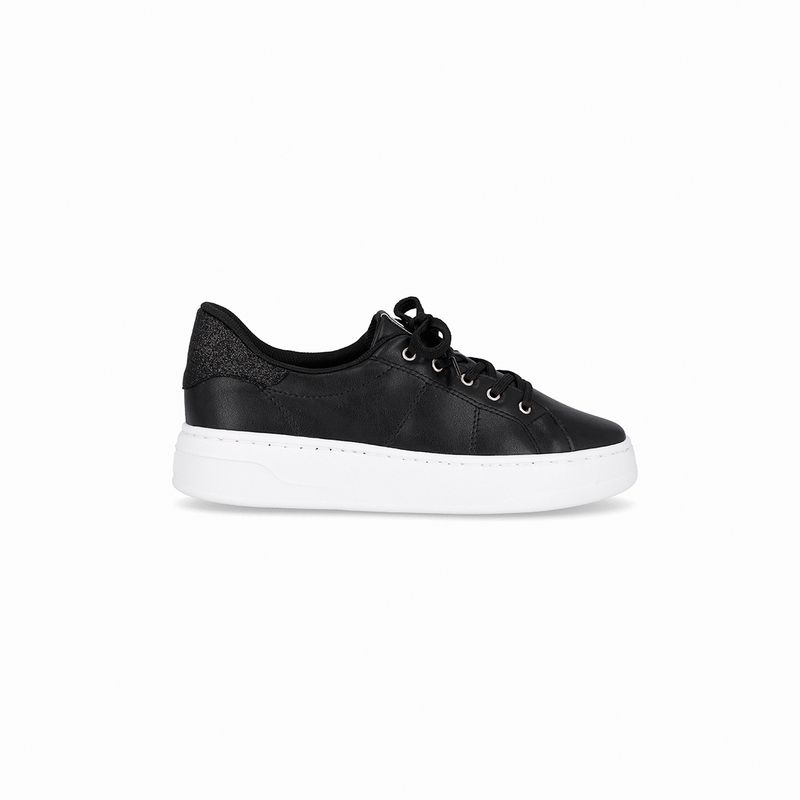 PICCADILLY - Zapatilla Urbana Mujer Negro/Glitter Beatriz Piccadilly