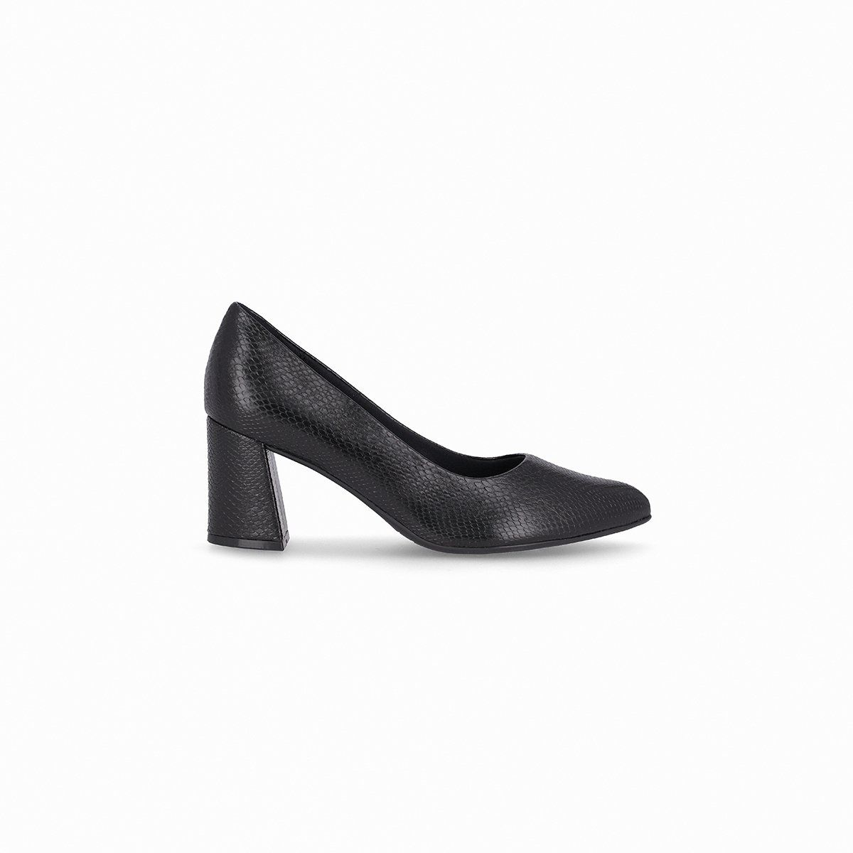 PICCADILLY - Zapato Mujer Negro/Snake Luiza 442 Piccadilly