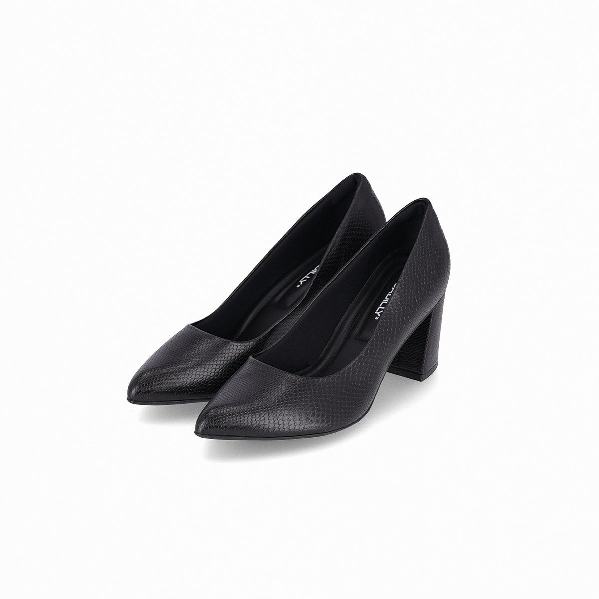 PICCADILLY - Zapato Mujer Negro/Snake Luiza 442 Piccadilly