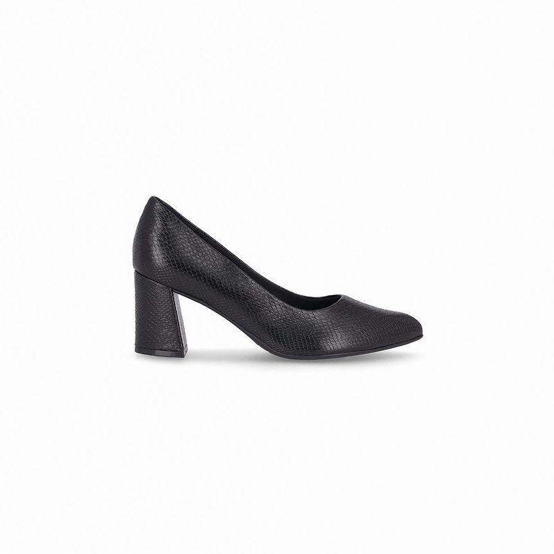 PICCADILLY - Zapato Mujer Negro/Snake Luiza 442 Piccadilly