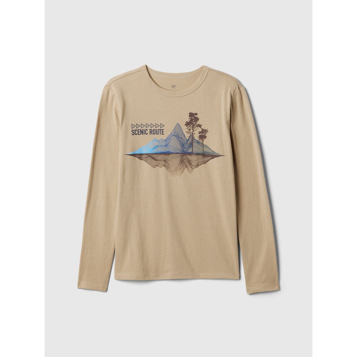 GAP - Polera Niño Gráfica Beige