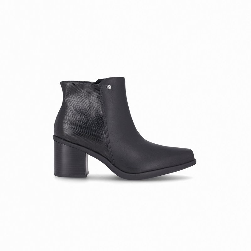 PICCADILLY - Botin Mujer Negro/Snake Irene 734 Piccadilly