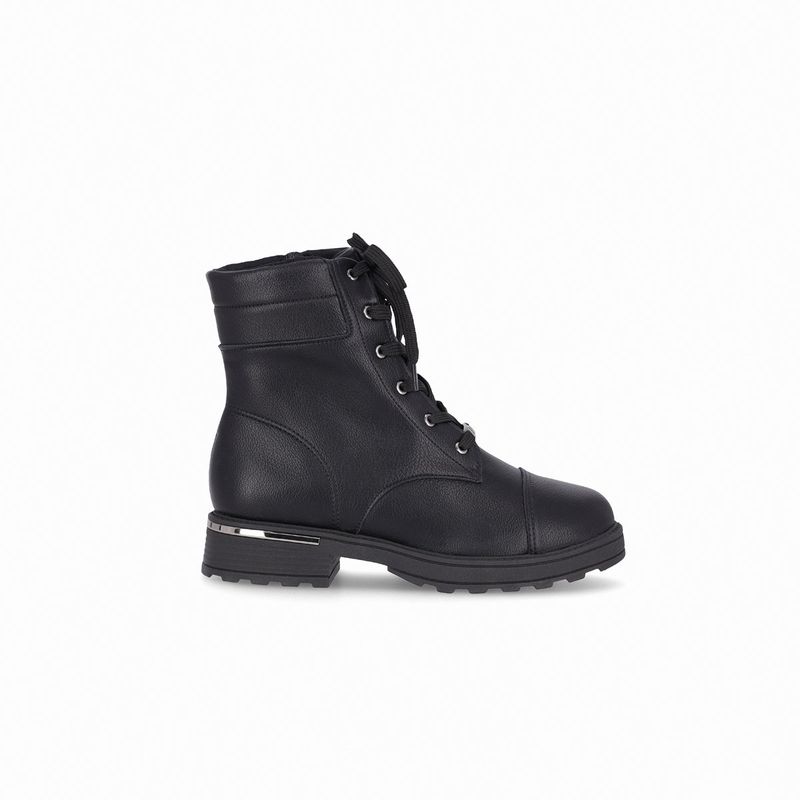 PICCADILLY - Botin Mujer Negro Gisa/Cordones Piccadilly