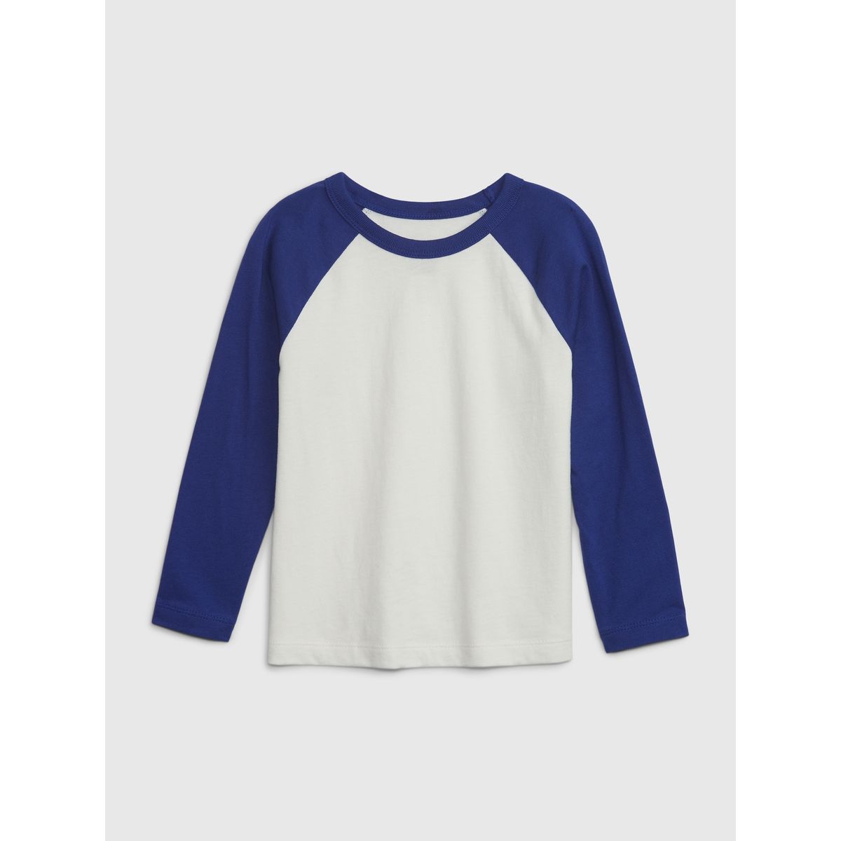 GAP - Polera Niño Colorblock Blanco