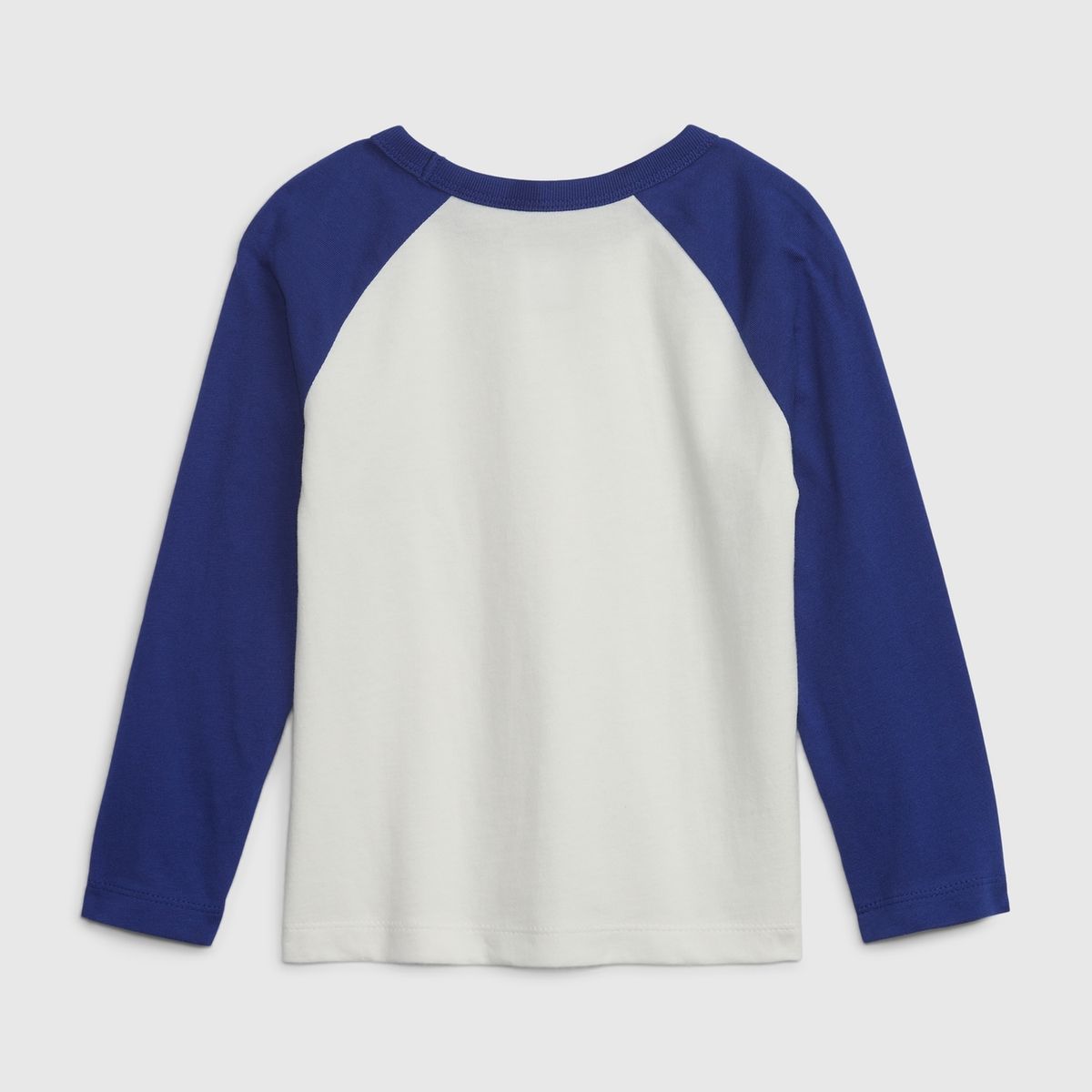 GAP - Polera Niño Colorblock Blanco