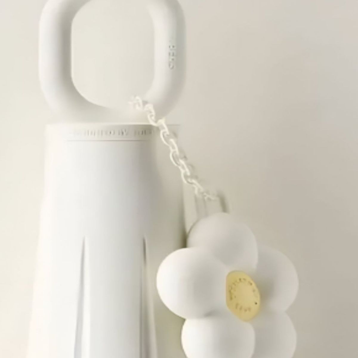 GENERICO - TERMO BOTELLA TERMICA CON ACCESORIO DE FLOR