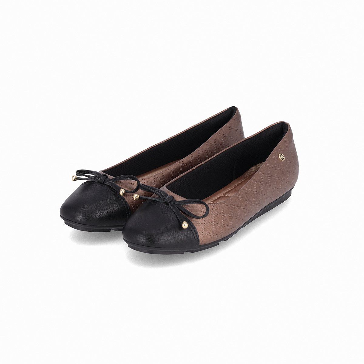 PICCADILLY - Ballerina Mujer Negro/Bronce Michelle 02 Piccadilly