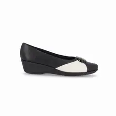 PICCADILLY - Zapato Mujer Negro/Blanco Ivone 72
