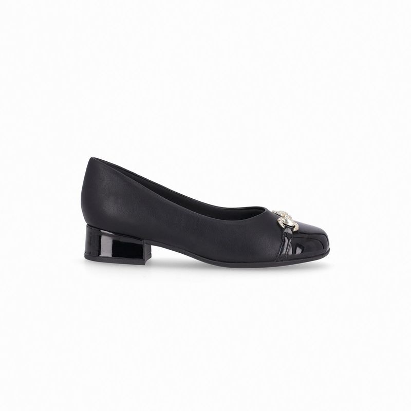 PICCADILLY - Zapato Mujer Negro/Dorado 145 Piccadilly