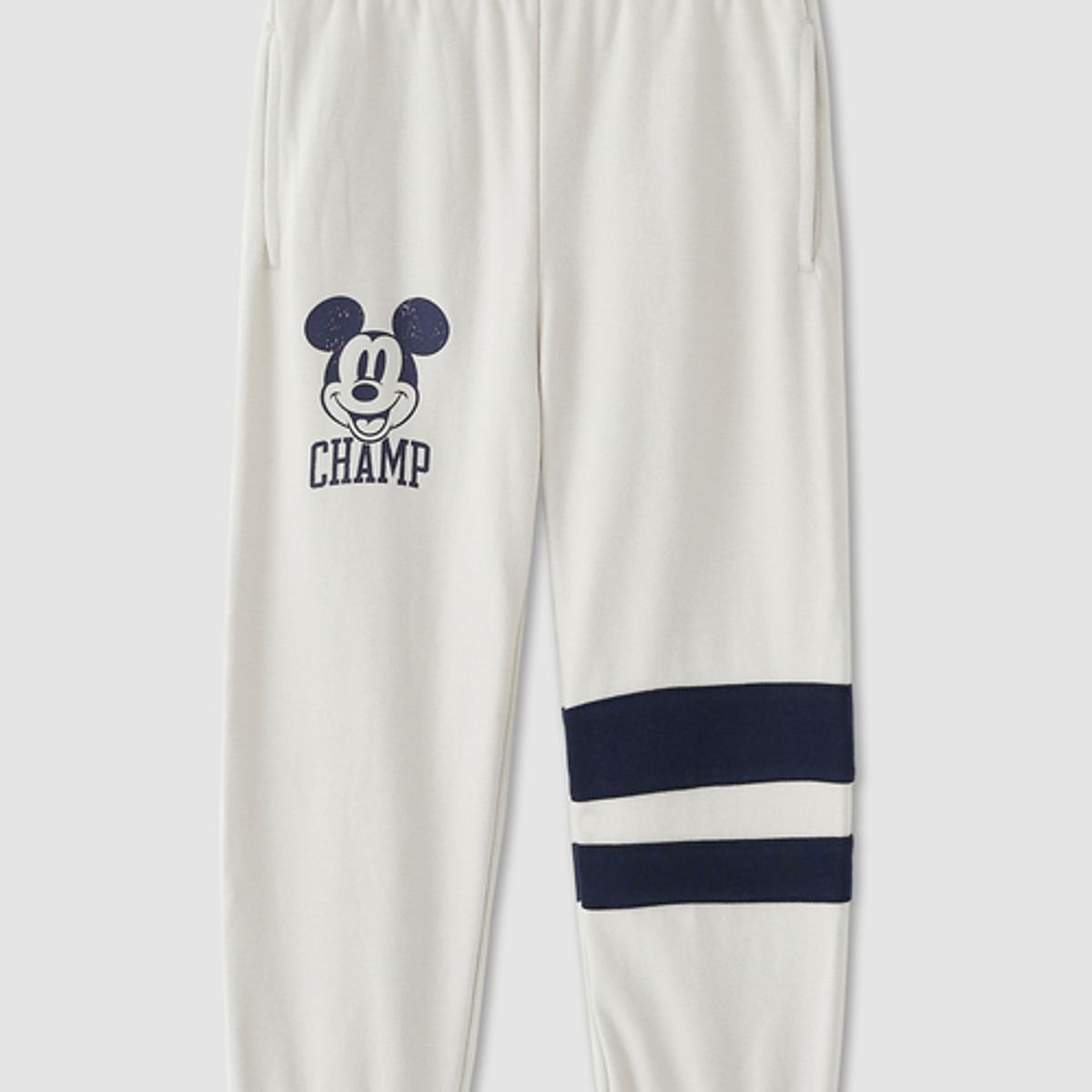 GAP - Pantalón De Buzo Niño Mickey Mouse Gris