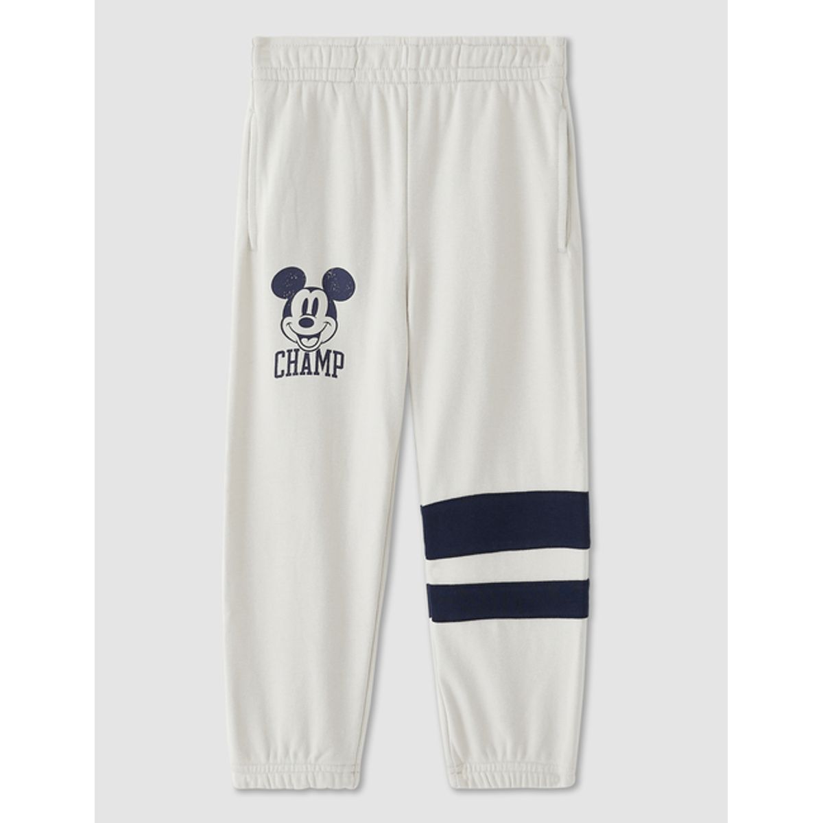 GAP - Pantalón De Buzo Niño Mickey Mouse Gris
