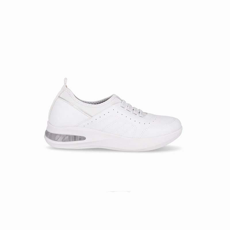 PICCADILLY - Zapatilla Mujer Blanco/Elastico Soft Step Piccadilly