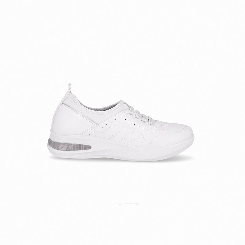 PICCADILLY - Zapatilla Mujer Blanco/Elastico Soft Step Piccadilly