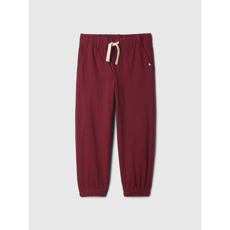 GAP - Pantalón Niño Jogger Rojo